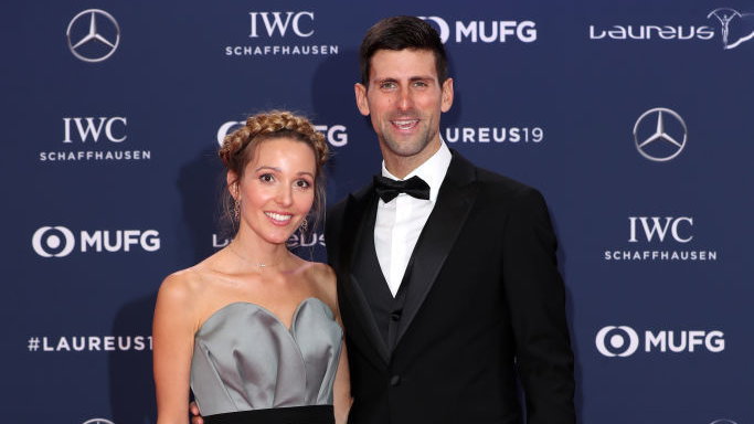 Novak i Jelena Djoković