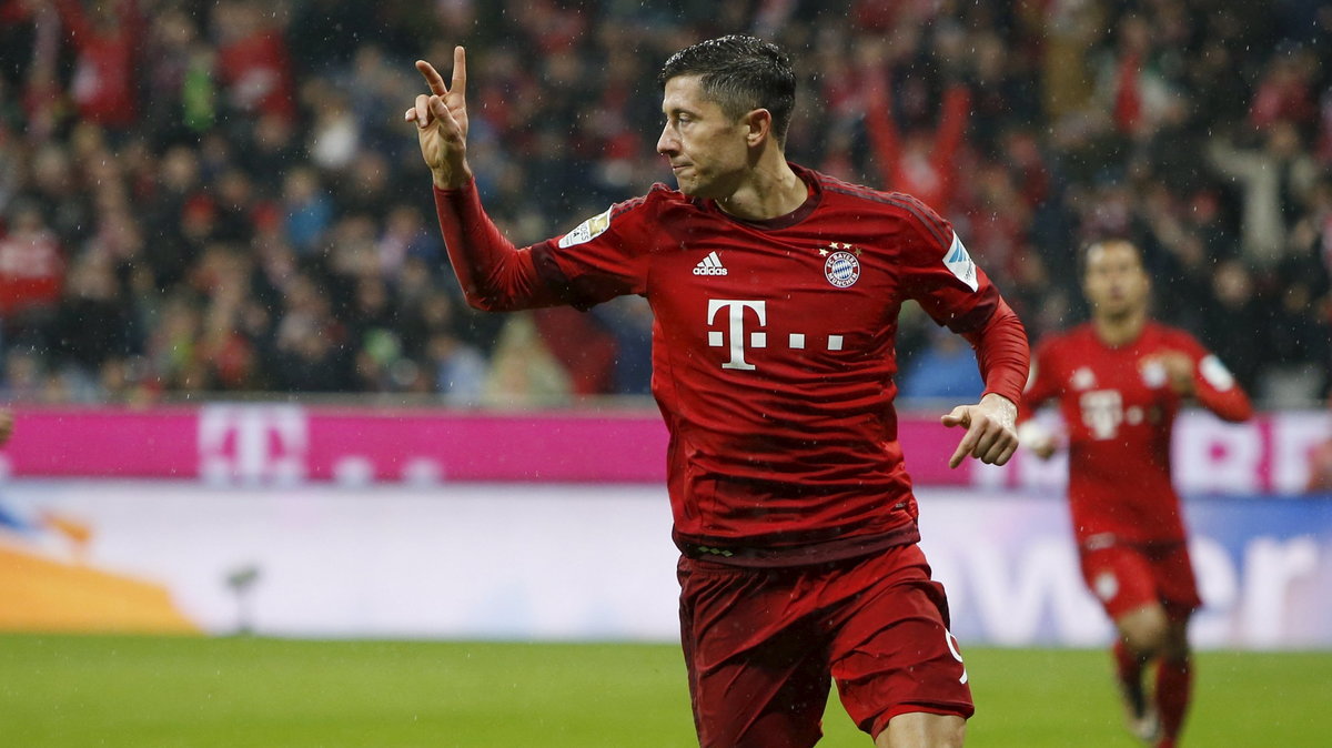 Robert Lewandowski strzelił już w tym roku osiem goli, fot. Michaela Rehle / Reuters