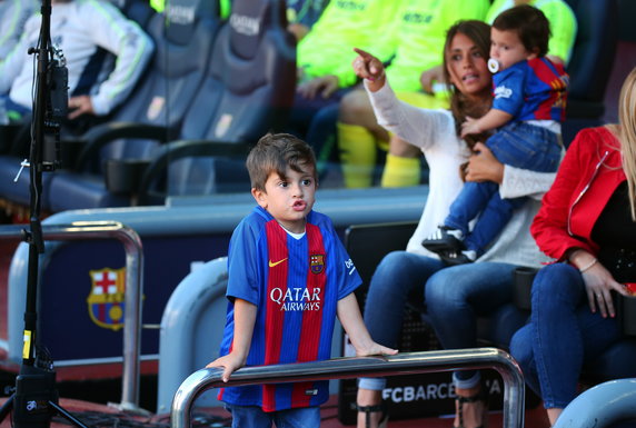 Antonella Roccuzzo z synami