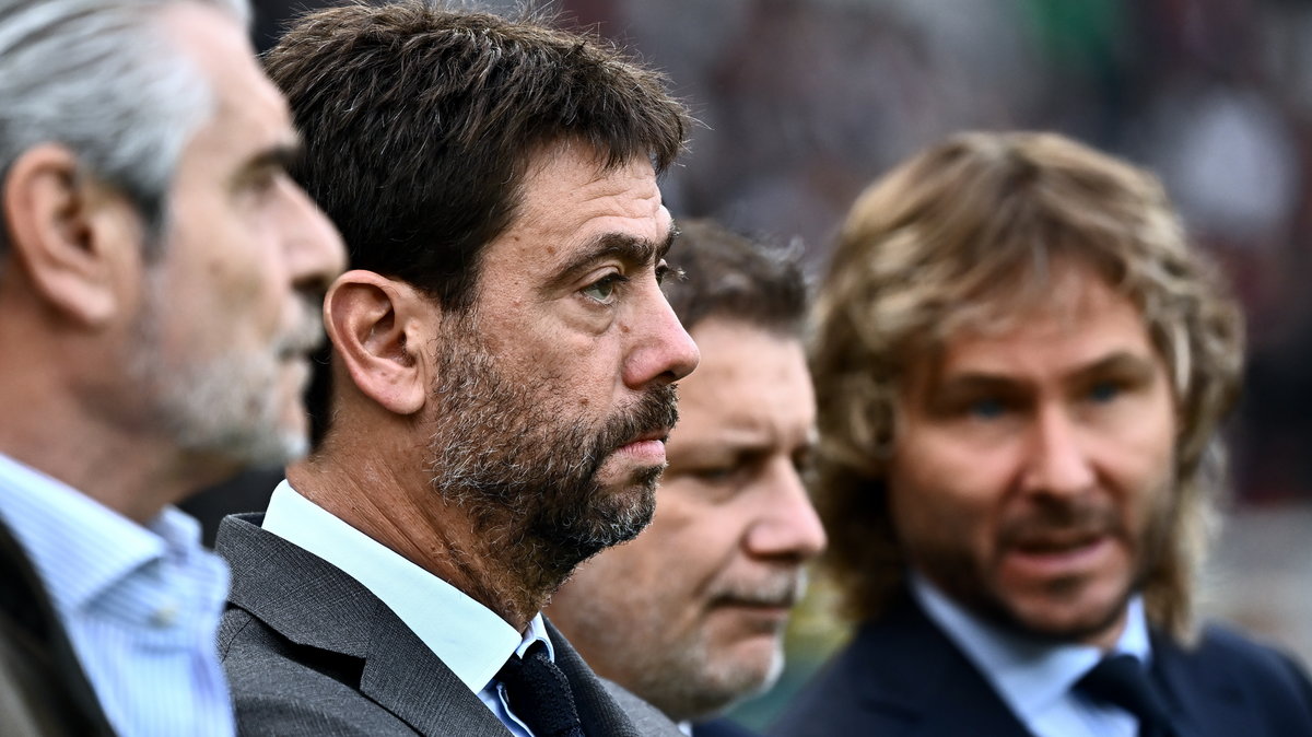 Odchodzący z Juventusu prezydent Andrea Agnelli (15 października 2022)