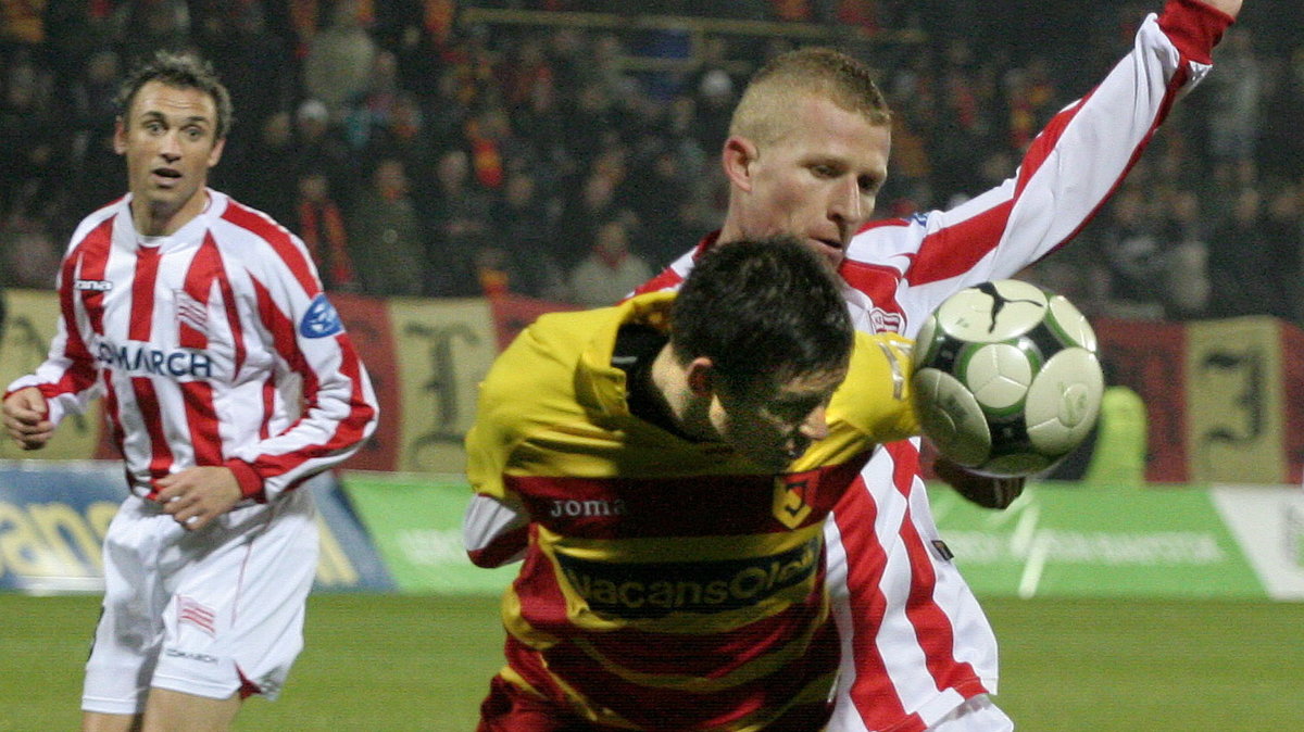 PIŁKA NOŻNA LIGA POLSKA JAGIELLONIA CRACOVIA