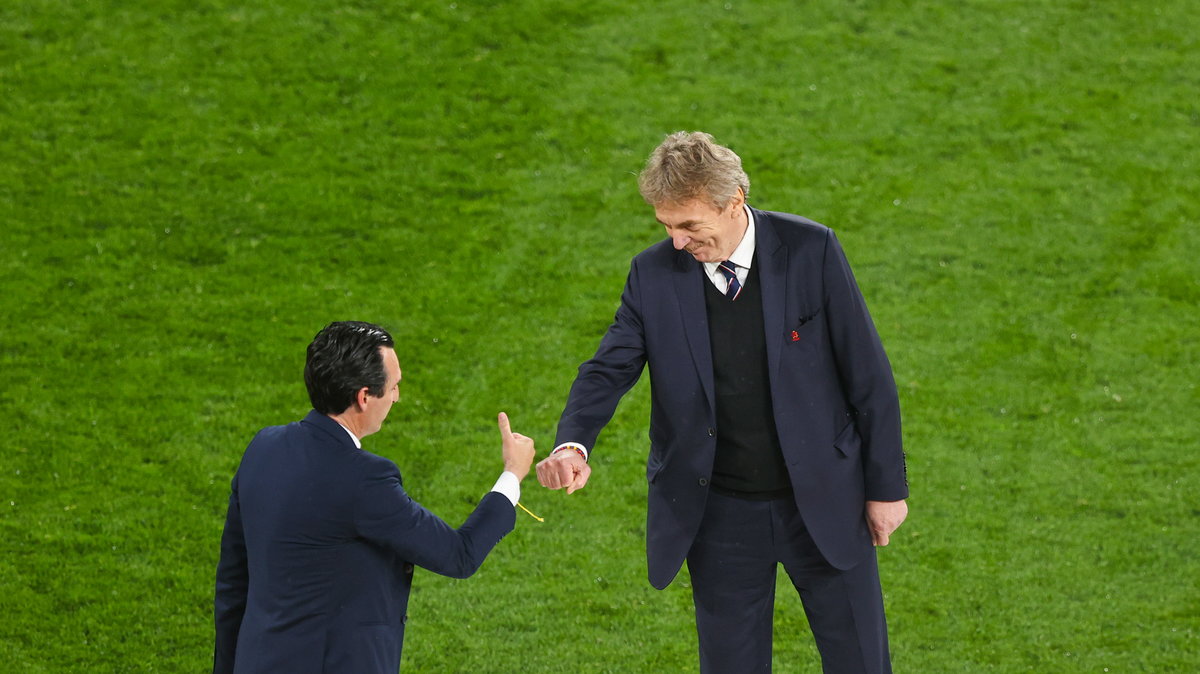 Zbigniew Boniek i Unai Emery