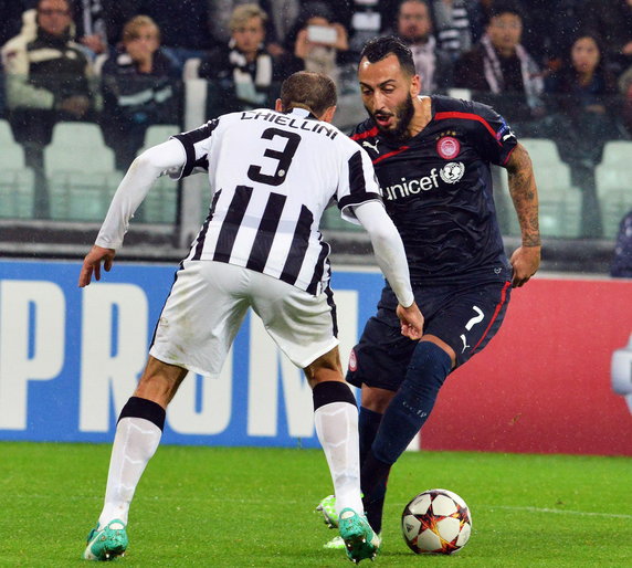 ITALY SOCCER UEFA CHAMPIONS LEAGUE (Juventus-Olympiacos)