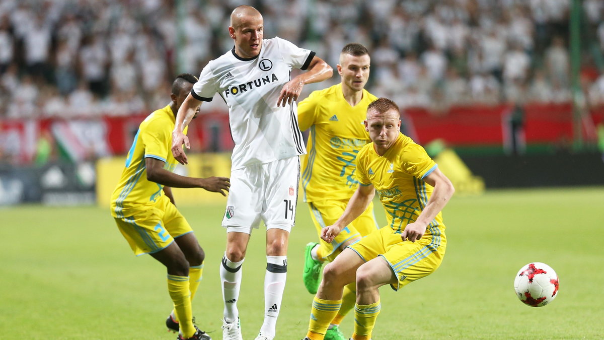 02.08.2017 LEGIA WARSZAWA - FK ASTANA 3 RUNDA KWALIFIKACYJNA LIGI MISTRZOW UEFA PILKA NOZNA