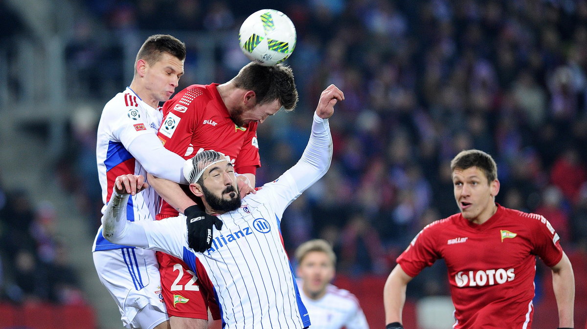 13.03.2016 GORNIK ZABRZE - LECHIA GDANSK EKSTRAKLASA PILKA NOZNA