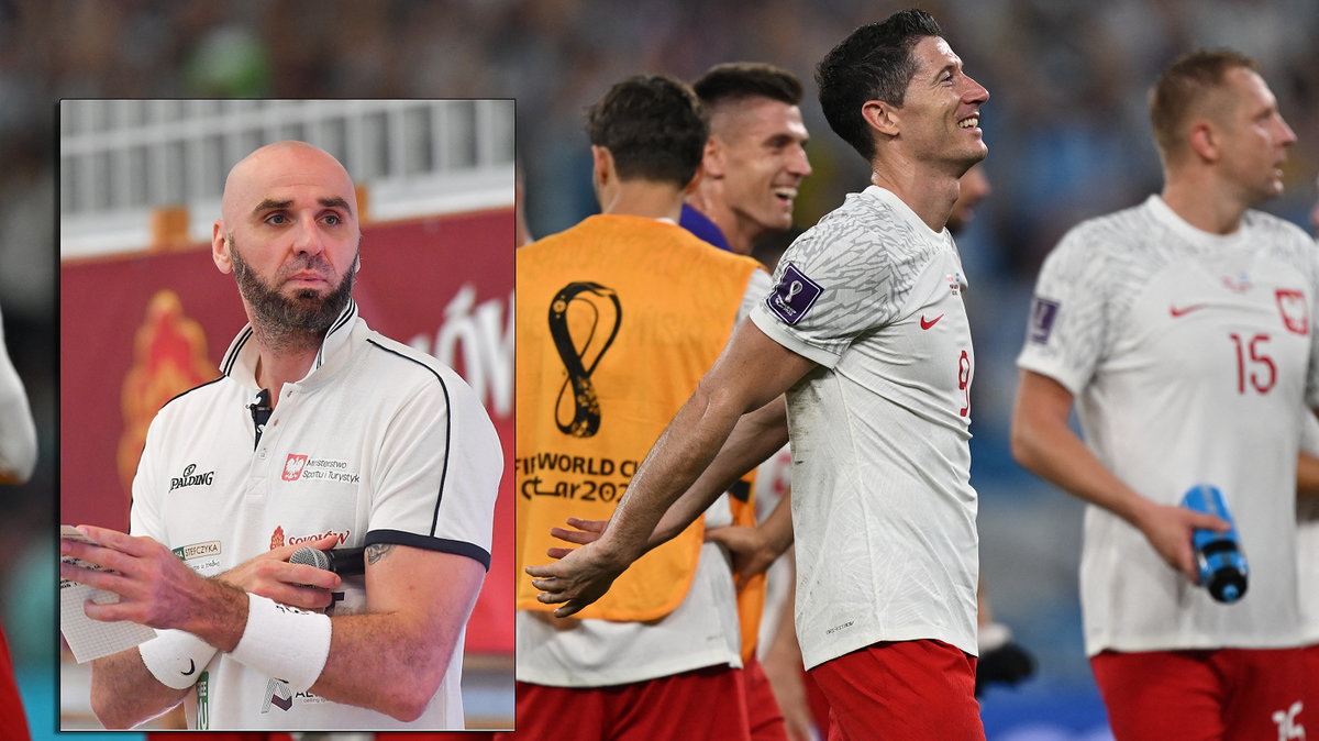 Marcin Gortat i Robert Lewandowski