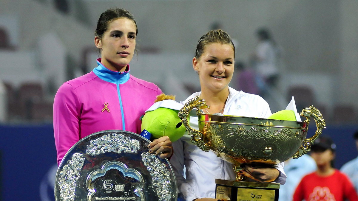 Andrea Petkovic i Agnieszka Radwańska