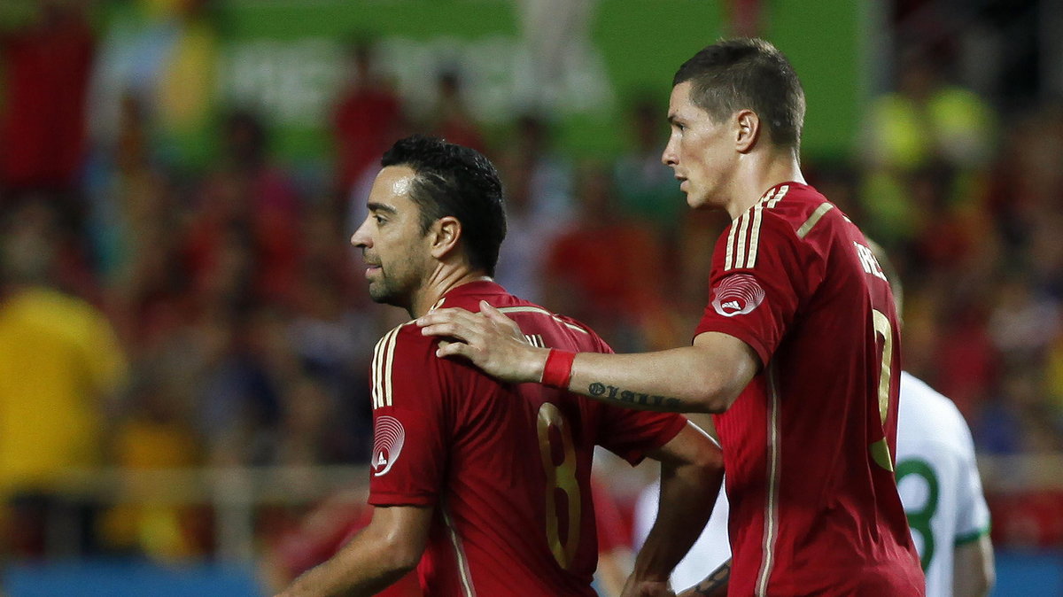 Xavi i Fernando Torres