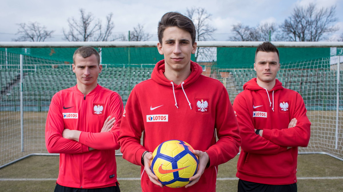 Kamil Grabara, Mateusz Kuchta i Tomasz Loska