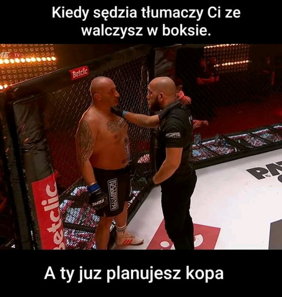 Memy po walce Marcina Najmana z Kasjuszem Życińskim na FAME MMA 8