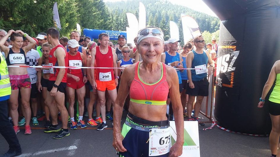 Barbara Prymakowska w swym maratońskim debiucie przeżywała ciężkie chwile, ale do biegów długodystansowych się nie zraziła