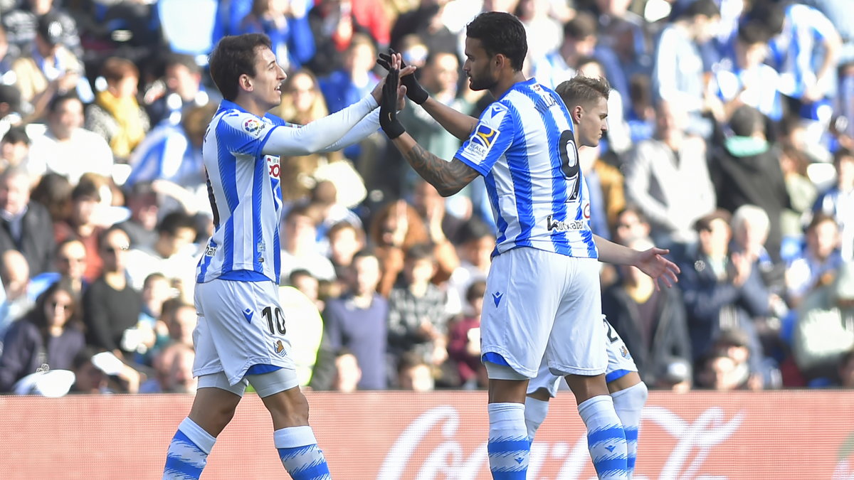 Mikel Oyarzabal i Willian Jose (Real Sociedad San Sebastian)