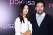 Tomasz Iwan i Karolina Woźniak na premierze filmu "Pokusa"