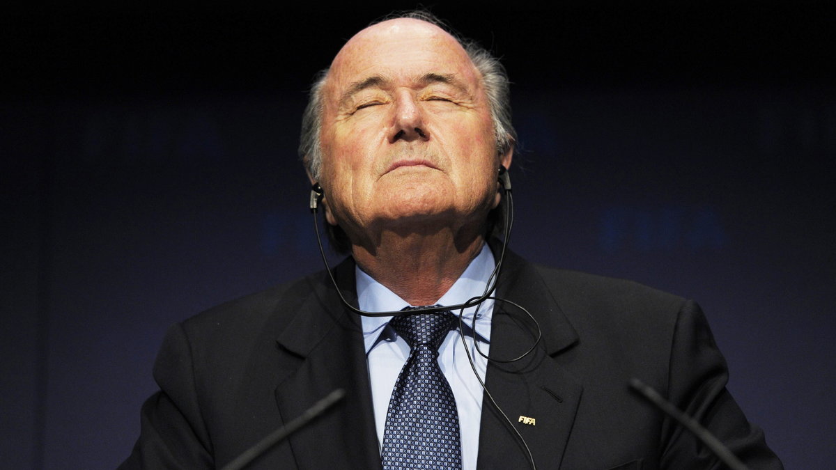 Joseph Blatter, fot. PAP/EPA, autor: Steffen Schmidt