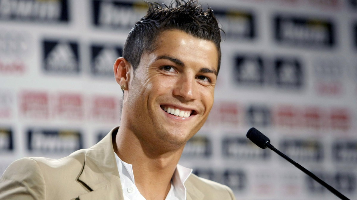 SPAIN SOCCER REAL MADRID PRESENTATION OF CRISTIANO RONALDO