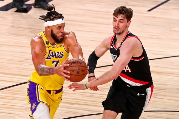 Javale McGee w barwach Lakers w sezonie 2019/2020