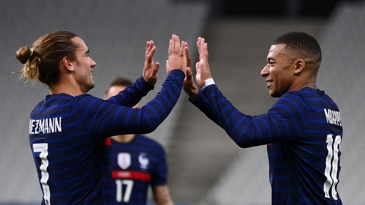 Antoine Griezmann i Kylian Mbappe