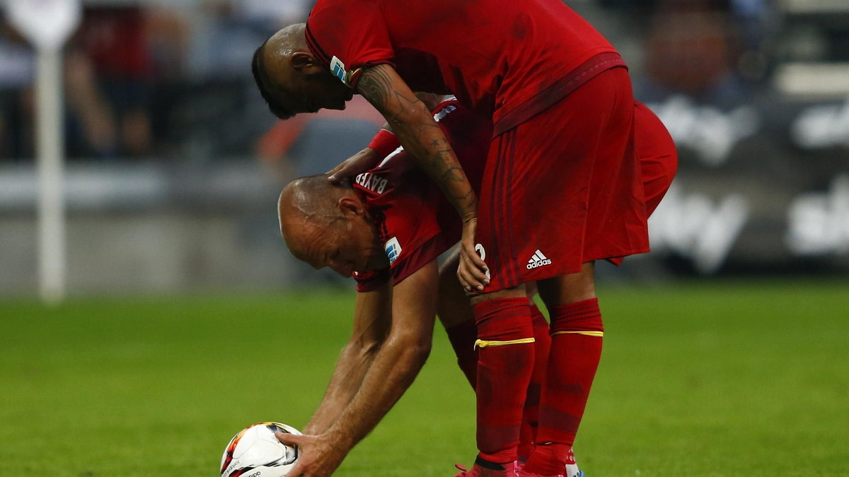 Robben nie pozwolił strzelać Arturo Vidalowi