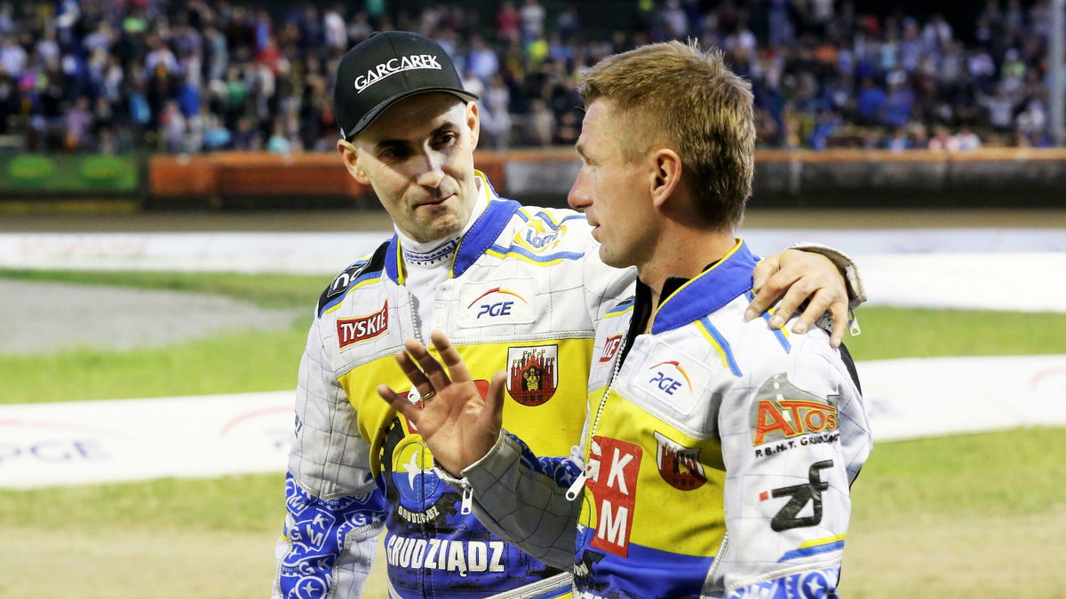 Tomasz Gollob i Rafał Okoniewski