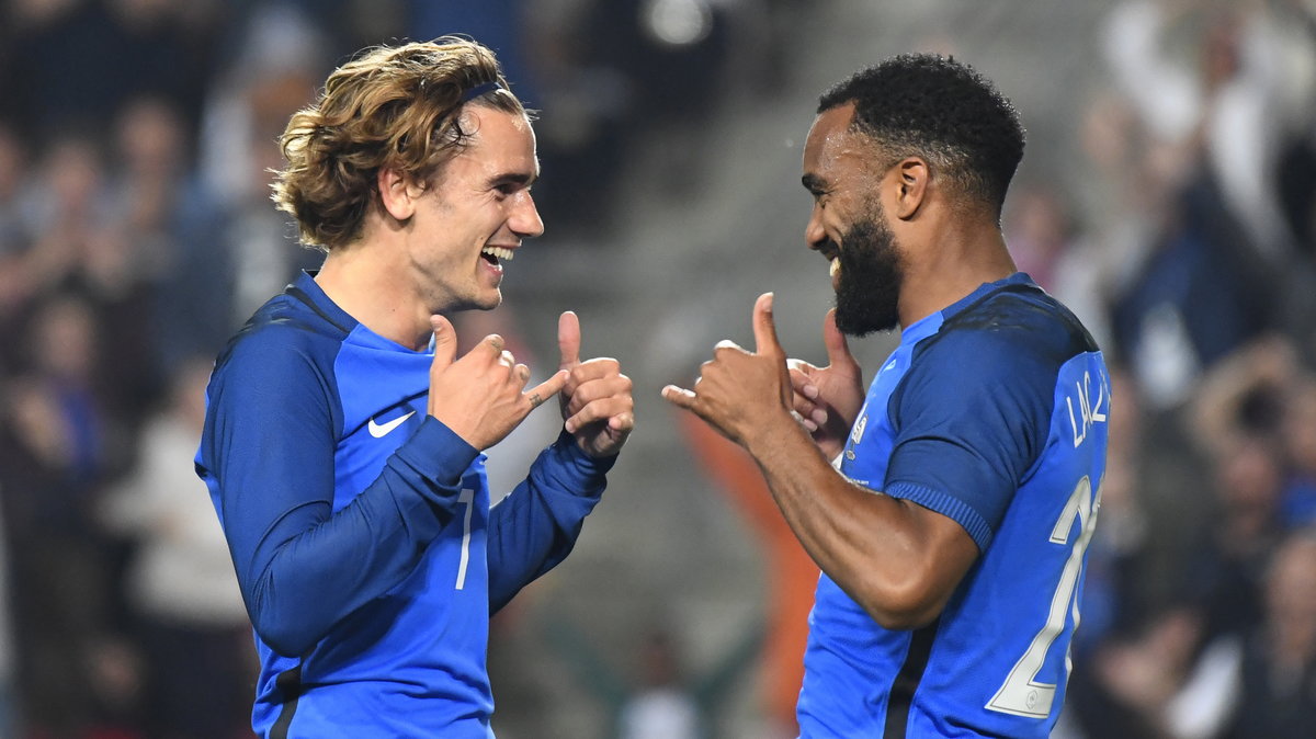 Antoine Griezmann i Alexandre Lacazette