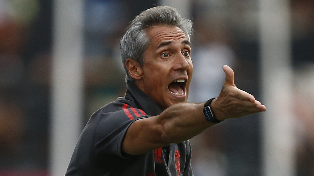 Paulo Sousa jako trener Flamengo Rio de Janeiro