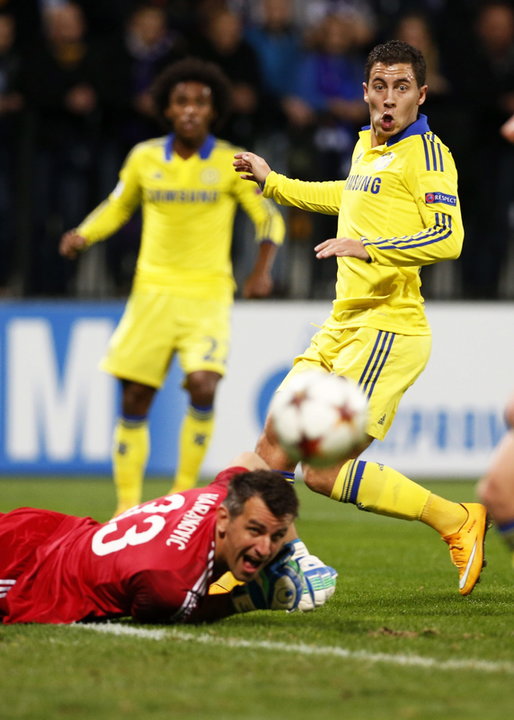 SLOVENIA SOCCER UEFA CHAMPIONS LEAGUE (NK Maribor vs Chelsea FC)