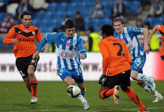 PIŁKA NOŻNA EKSTRAKLASA LECH POZNAŃ KGHM ZAGŁĘBIE