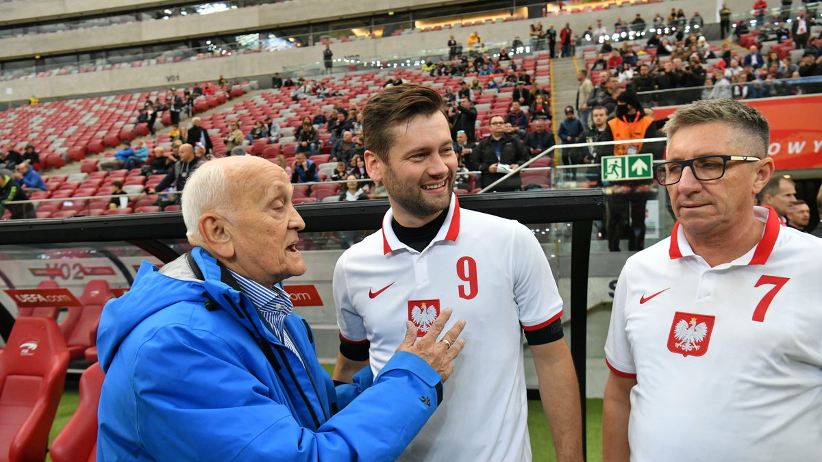 Kamil Bortniczuk z Andrzejem Strejlauem (z lewej)