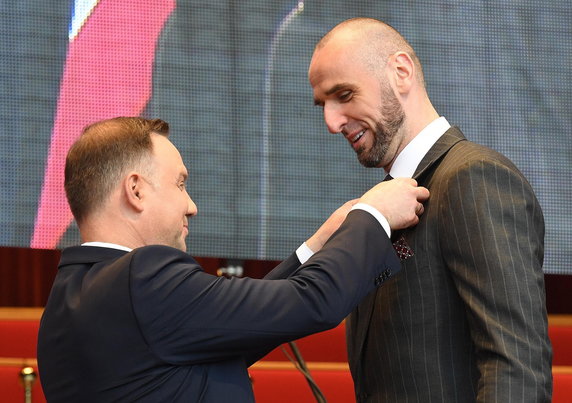 Marcin Gortat - Krzyż Oficerski Orderu Odrodzenia Polski (2018)