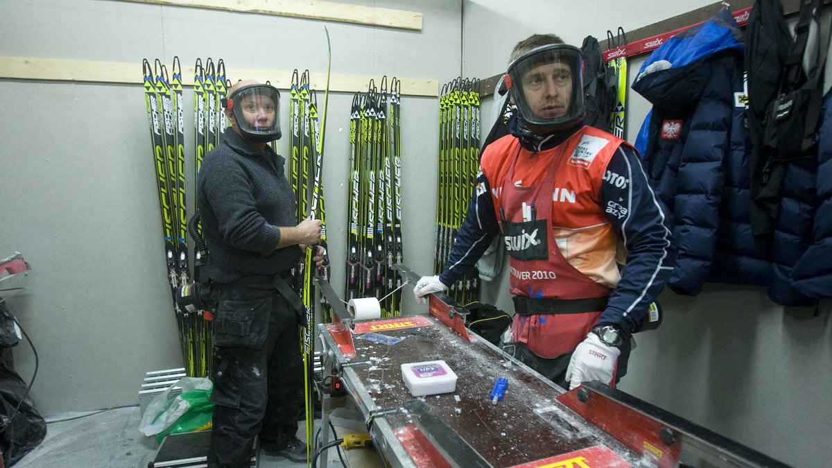 Ulf Olsson (po lewej) i Rafał Węgrzyn