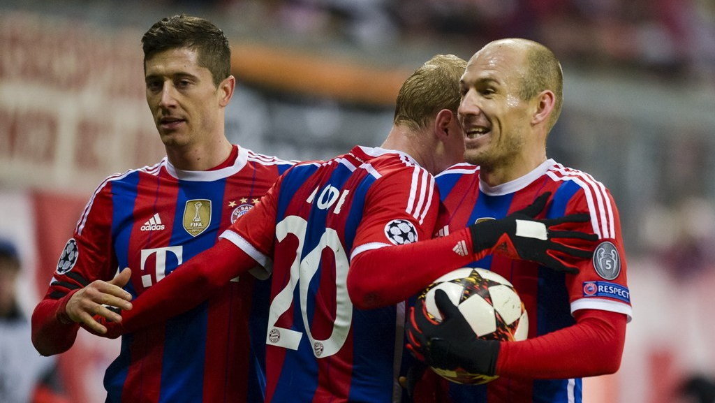 Bayern Monachium, fot. AFP PHOTO / GUENTER SCHIFFMANN