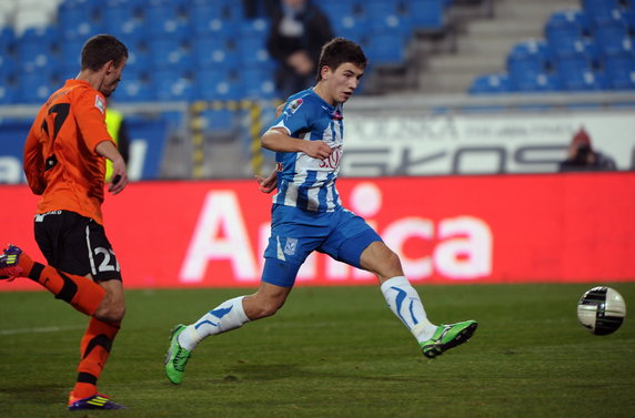 PIŁKA NOŻNA EKSTRAKLASA LECH POZNAŃ KGHM ZAGŁĘBIE