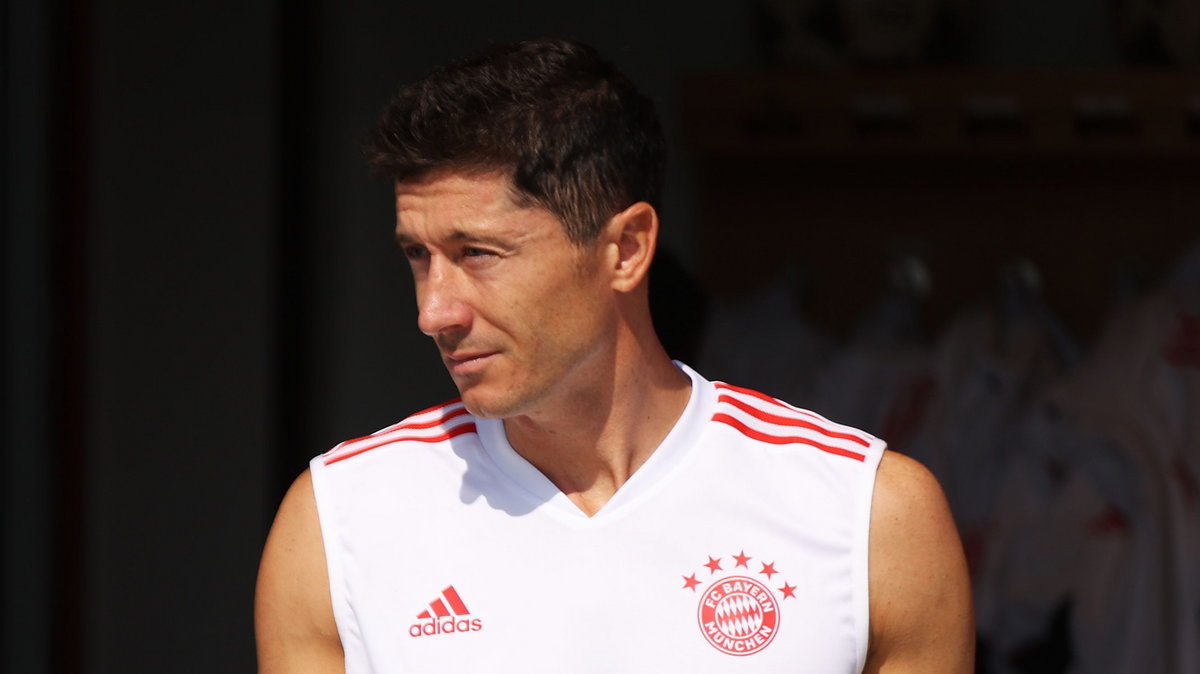 Robert Lewandowski w barwach Bayernu