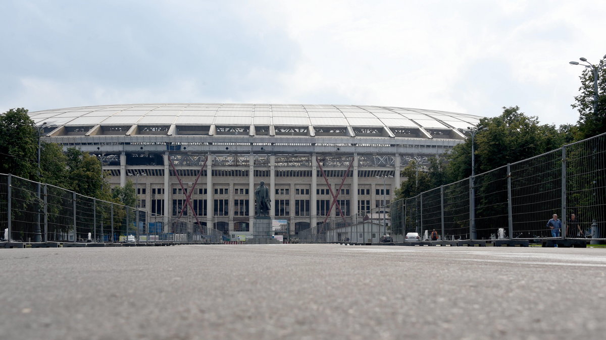 Luzhniki stadium in Moscow