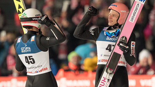 Kamil Stoch i Dawid Kubacki