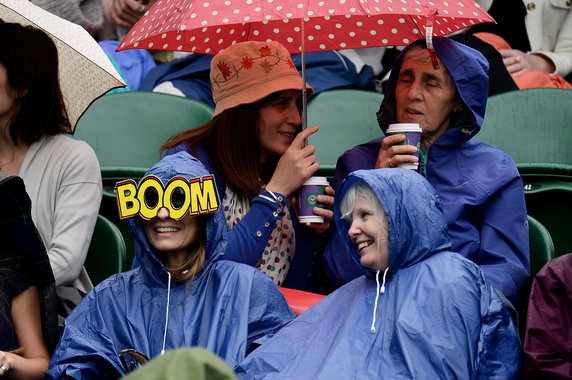 Pomysłowi kibice na Wimbledonie