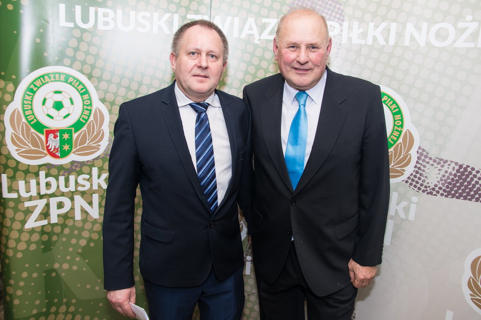 Robert Skowron (L) z Janem Tomaszewskim