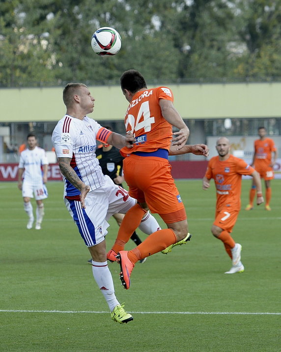 PIŁKA NOŻNA TERMALICA BRUK-BET NIECIECZA GÓRNIK ZABRZE (Emil Kędziora Adam Danch )