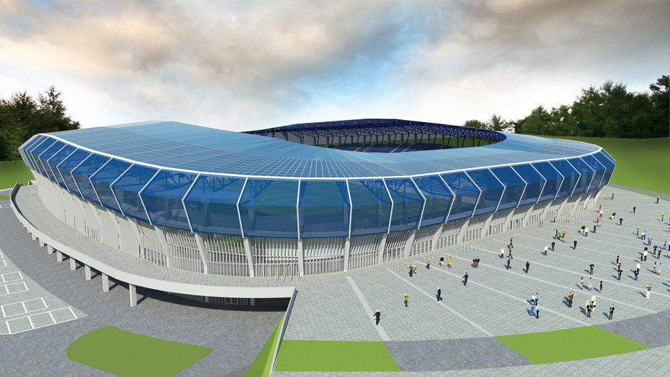 Wizualizacja nowego stadionu Wisły Płock