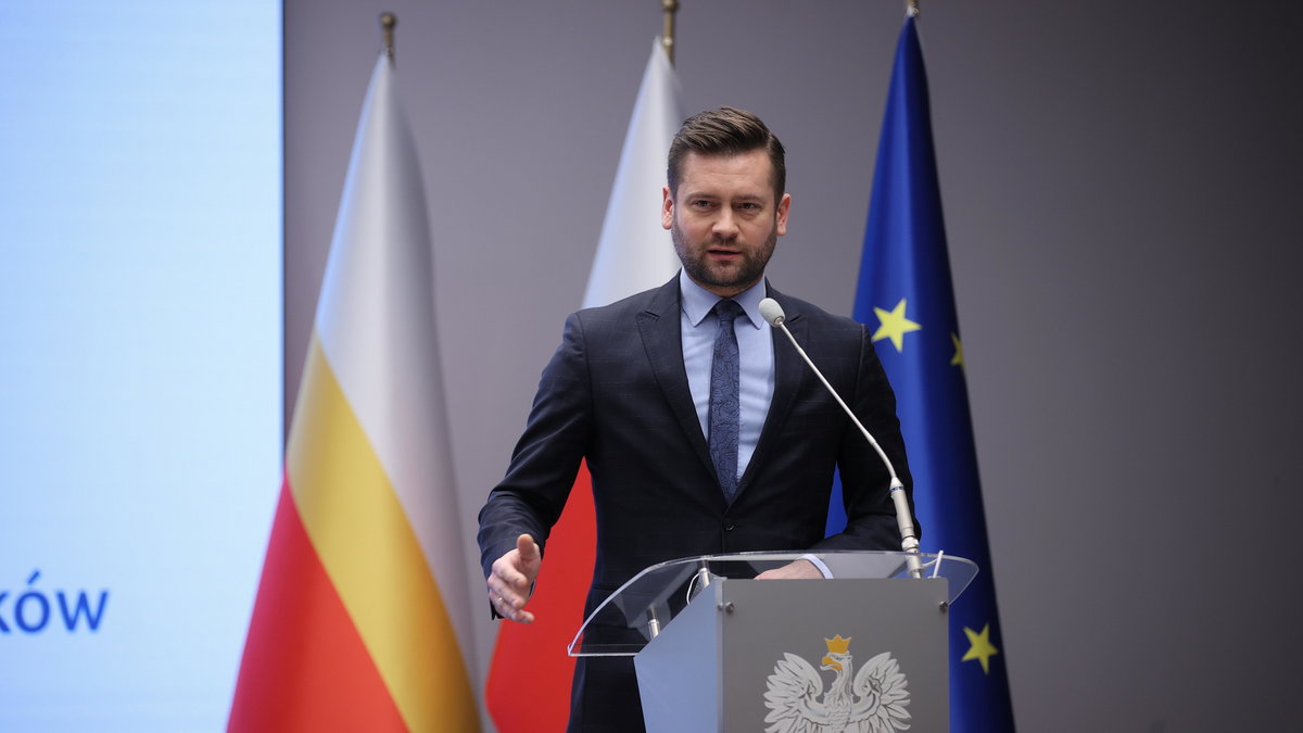 Minister sportu Kamil Bortniczuk (styczeń 2022 r.)