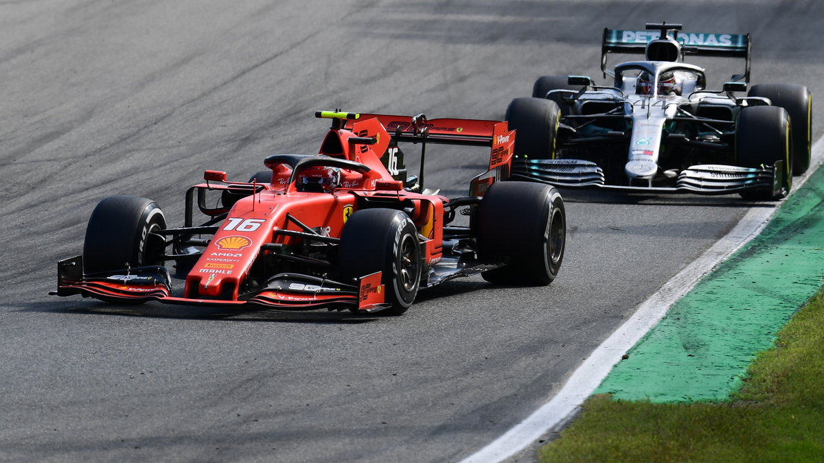 Charles Leclerc i Lewis Hamilton