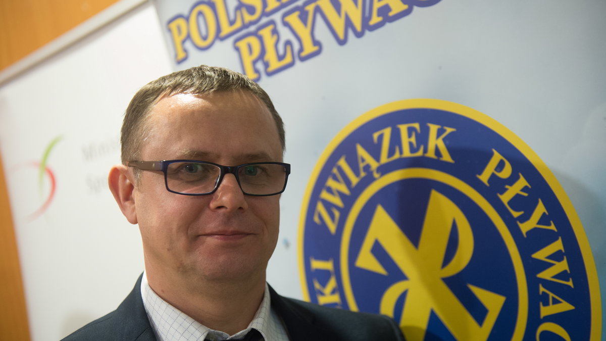 Prezes PZP Paweł Słomiński