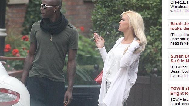 Mario Balotelli i Holly Hnederson