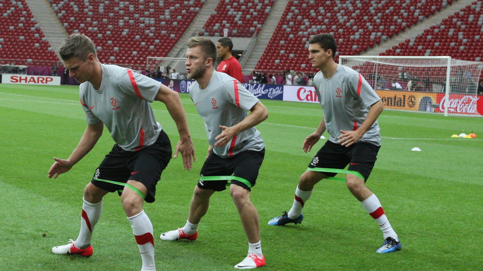 Ostatni trening reprezentacji Polski przed Euro 2012