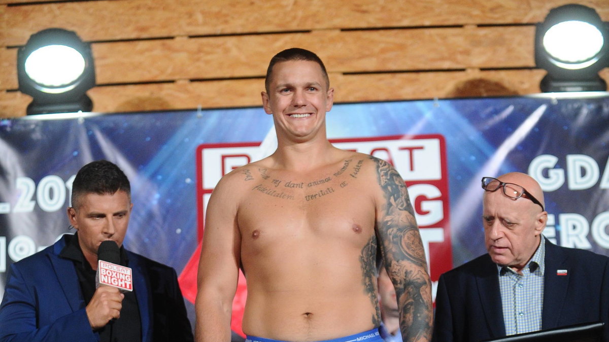 Wazenie przed Polsat Boxing Night