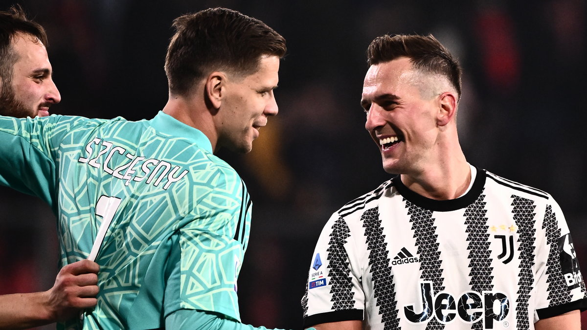 Wojciech Szczęsny i Arkadiusz Milik