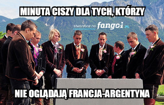 Memy po meczu Francja - Argentyna