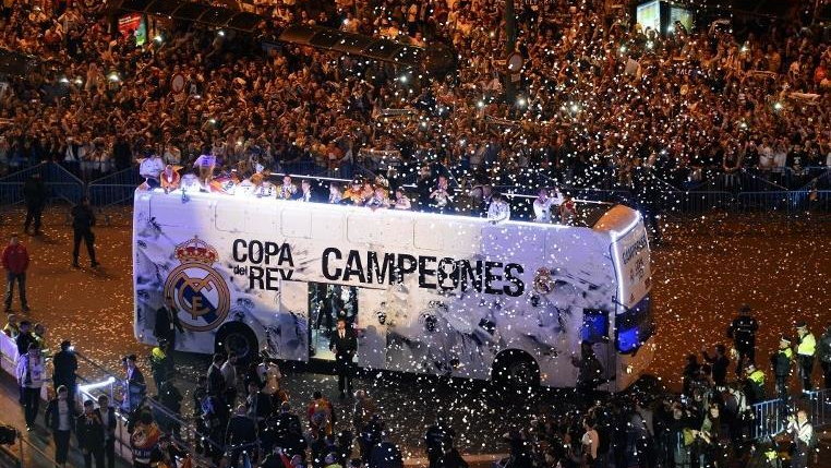Tak świętowano w Madrycie triumf Realu w Copa del Rey! Galeria!