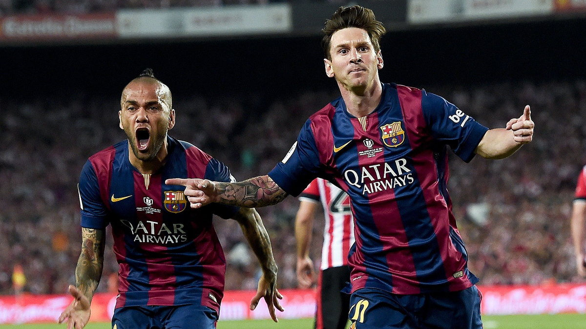 Dani Alves i Lionel Messi