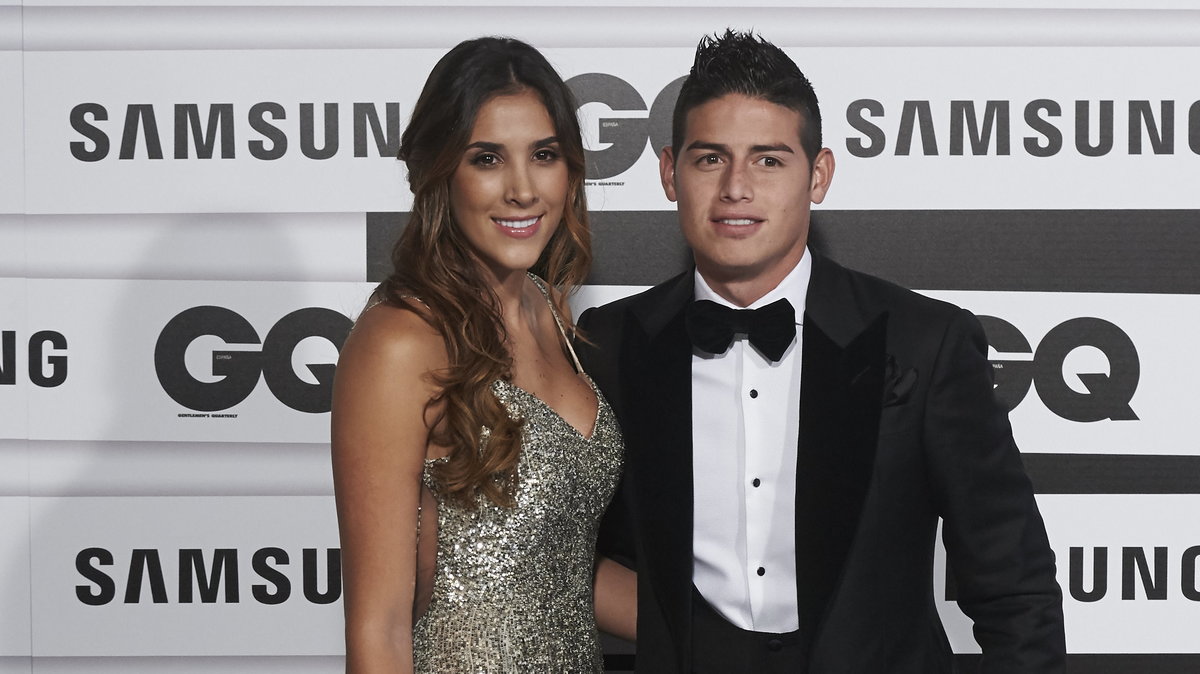 James Rodriguez i Daniela Ospina